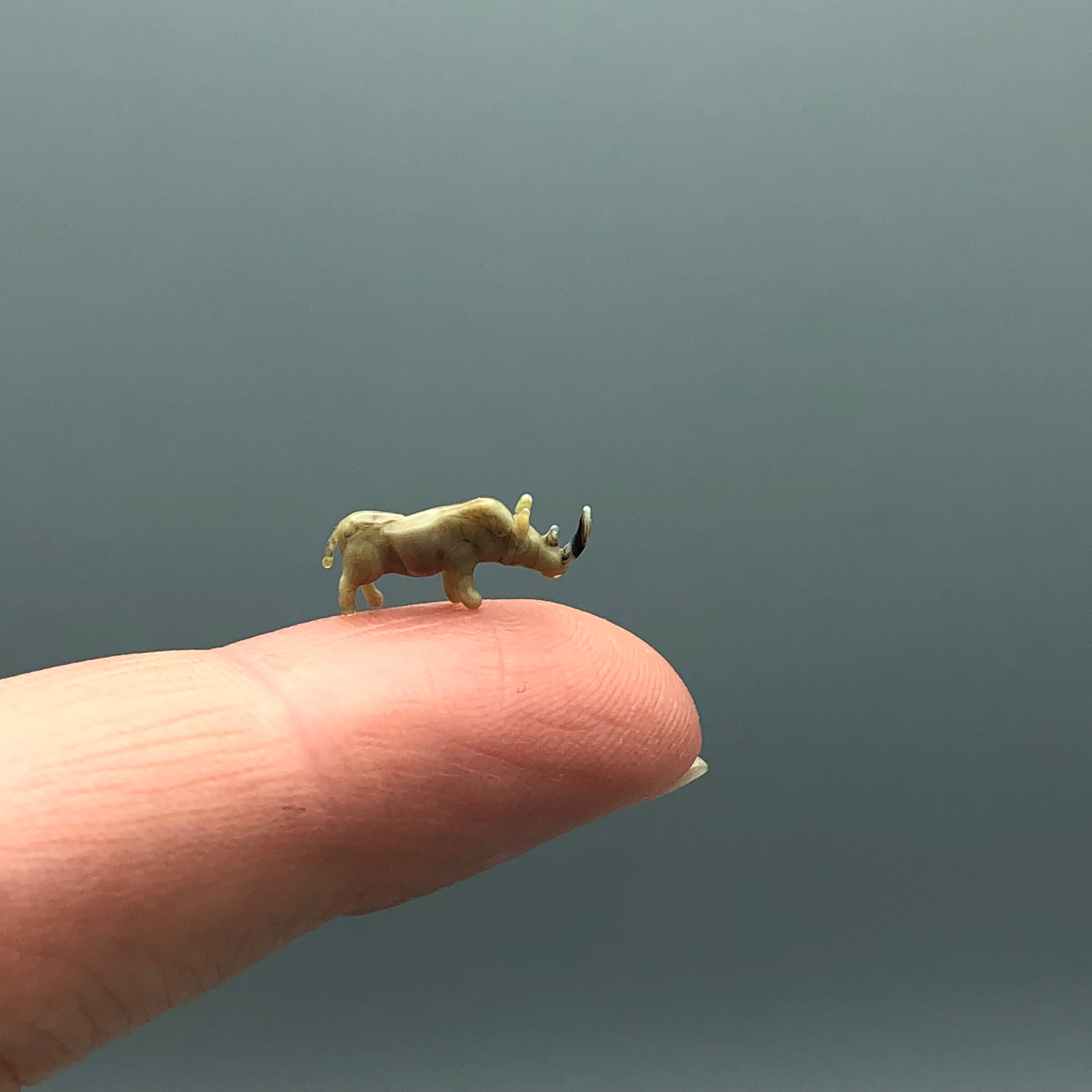 Miniatura de Cristal Rinoceronte