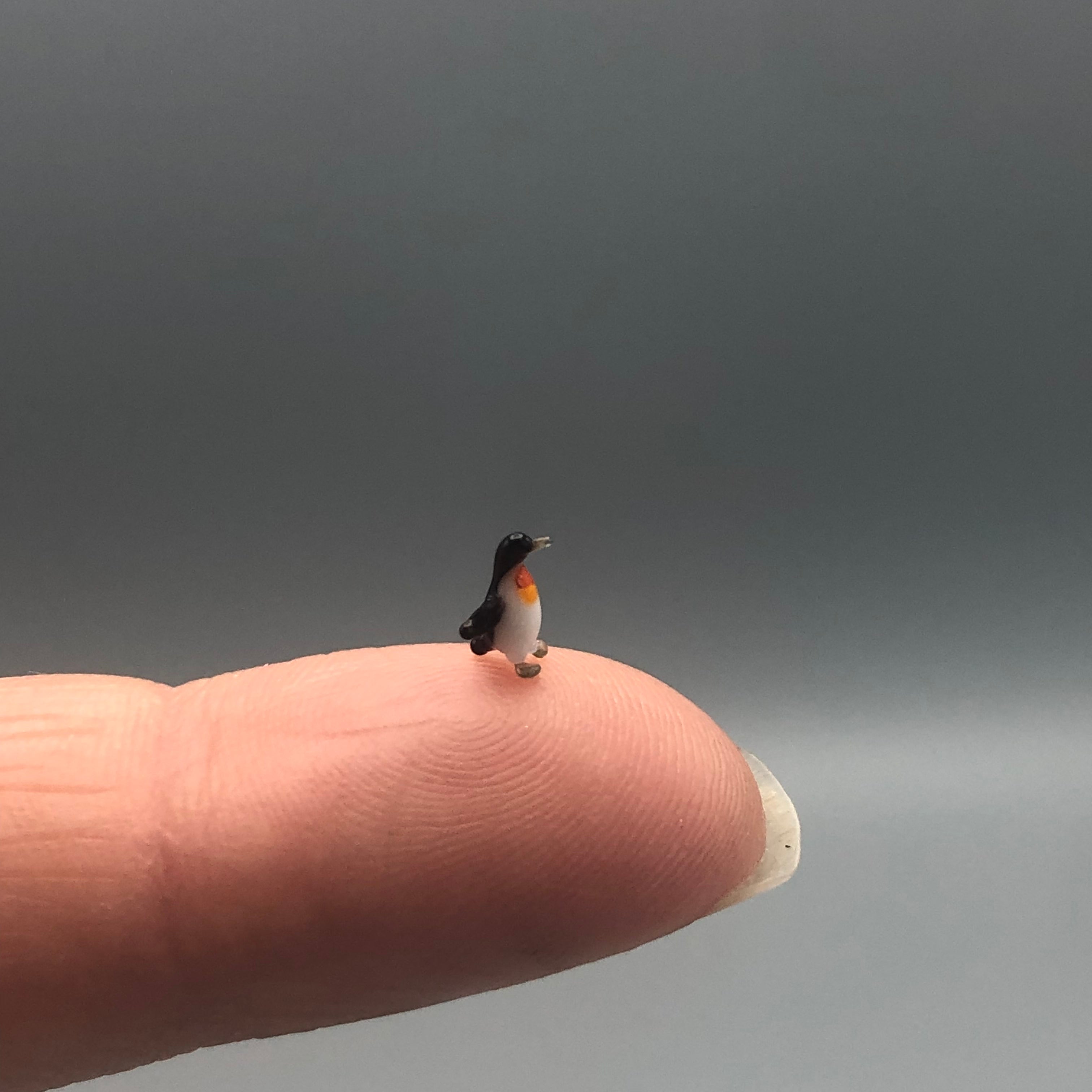 Miniatura de Cristal Pingüino