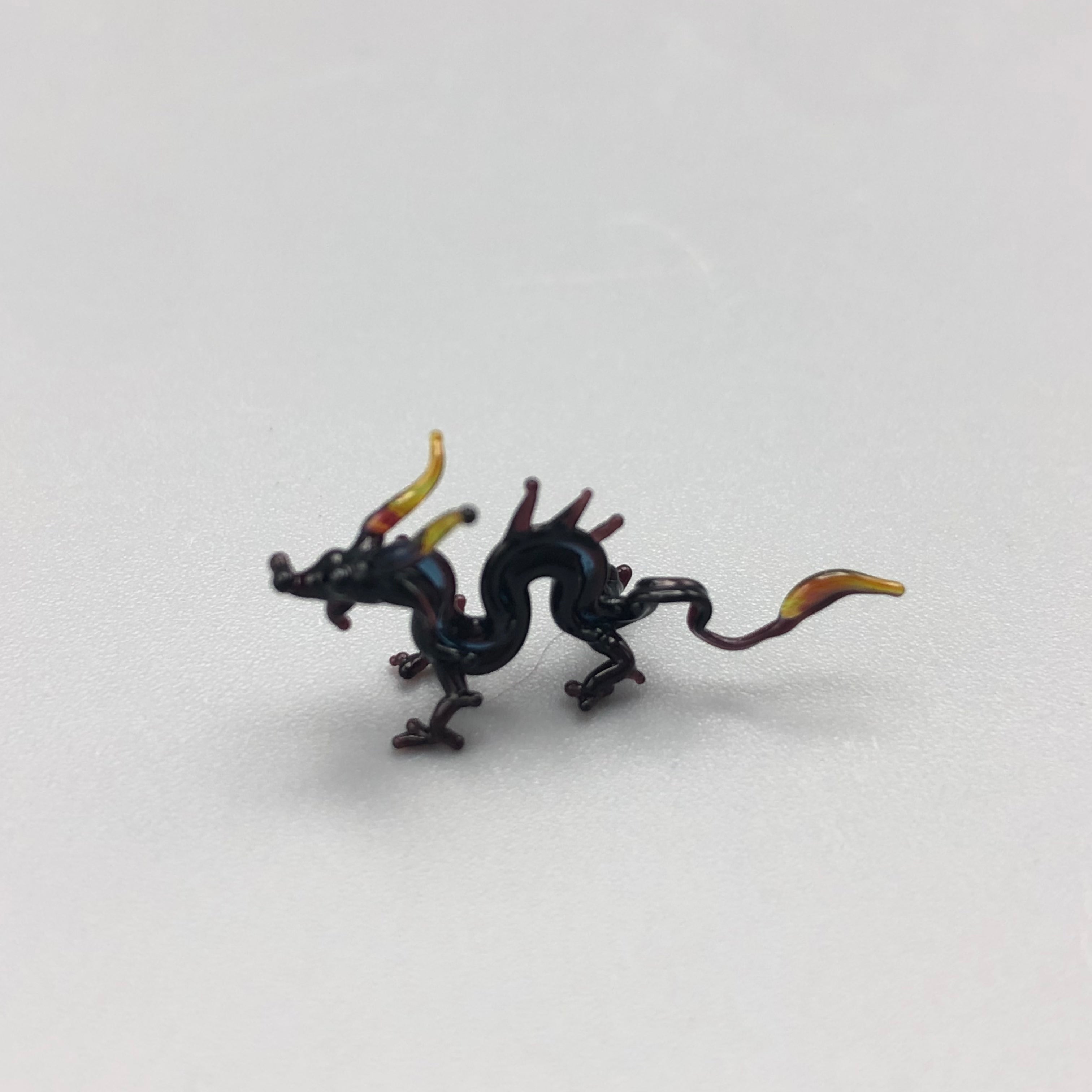 Miniatura de Cristal Dragón Chino