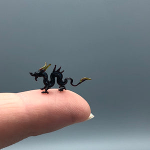 Miniatura de Cristal Dragón Chino