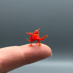 Miniatura de Cristal Dragón Galés