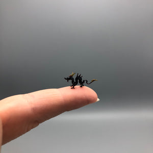 Miniatura de Cristal Dragón Chino