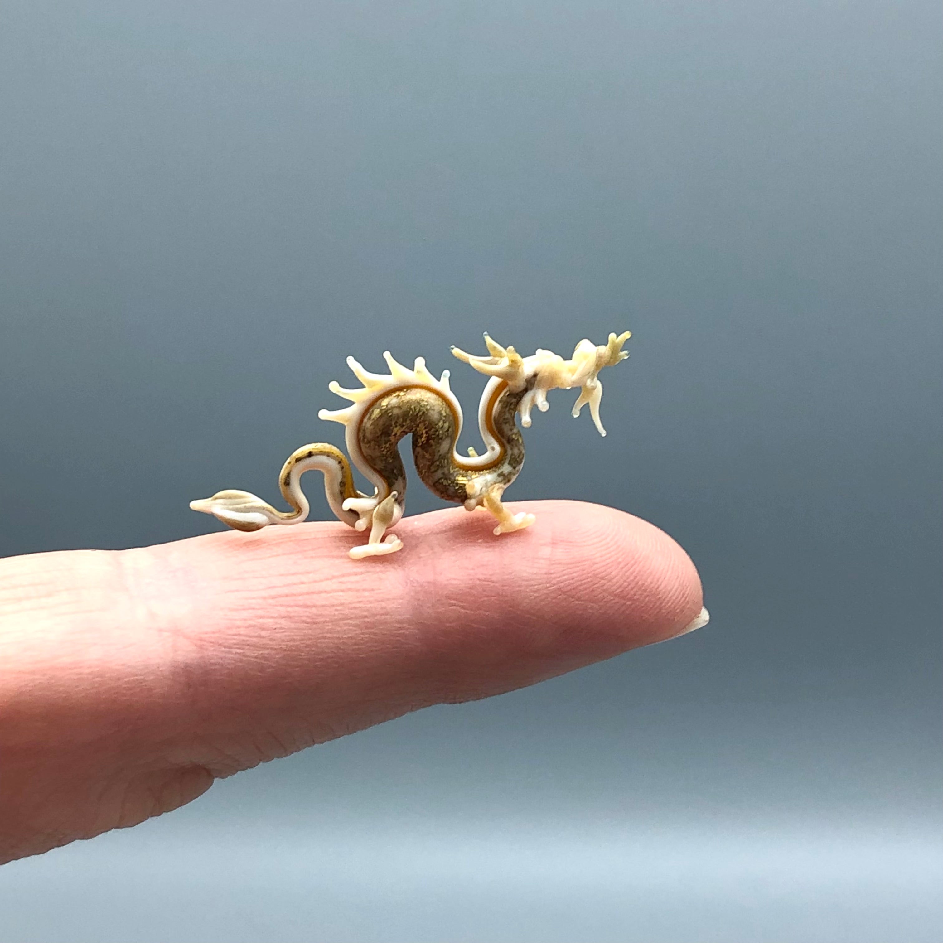 Miniatura de Cristal Dragón Chino