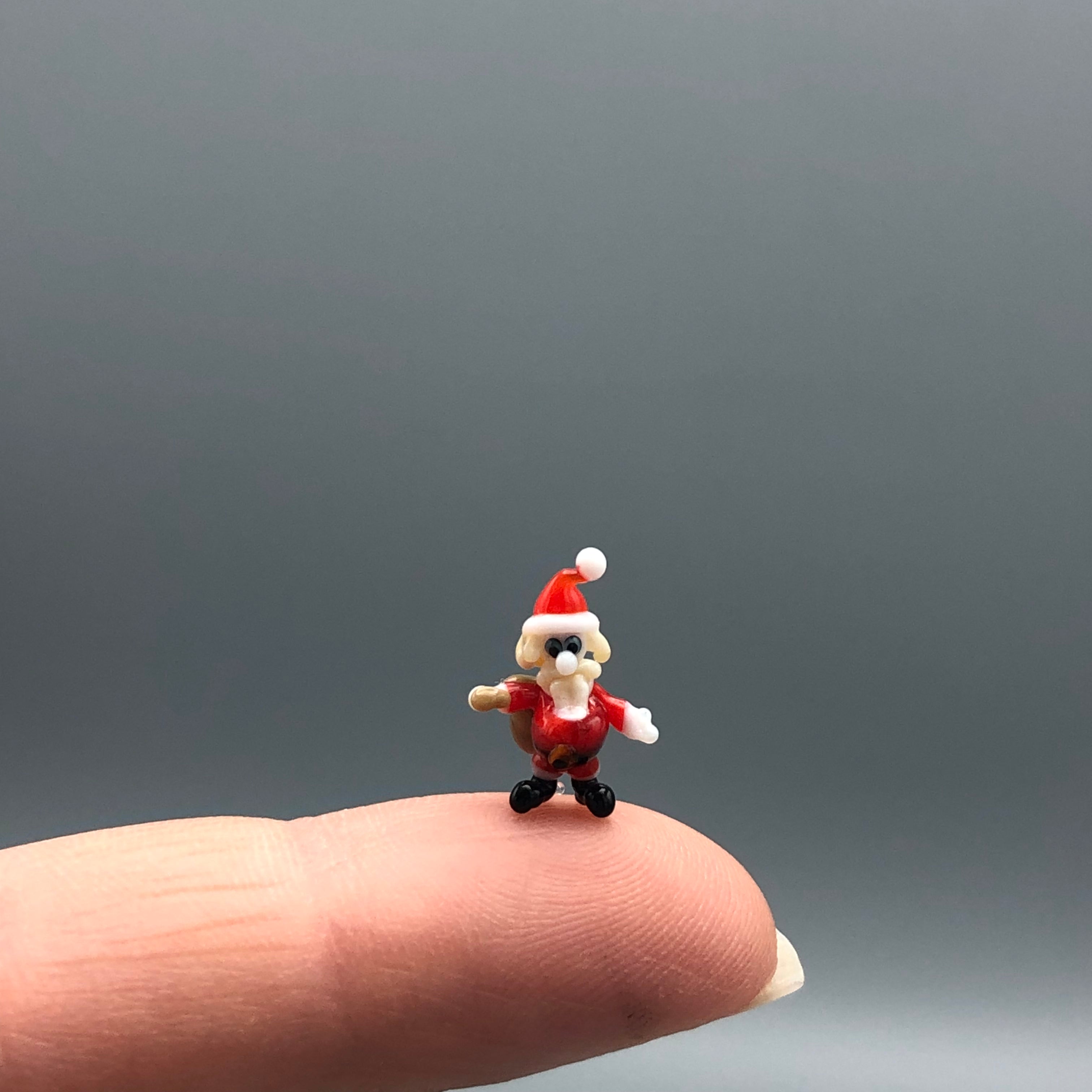 Miniatura de Cristal Papá Noel