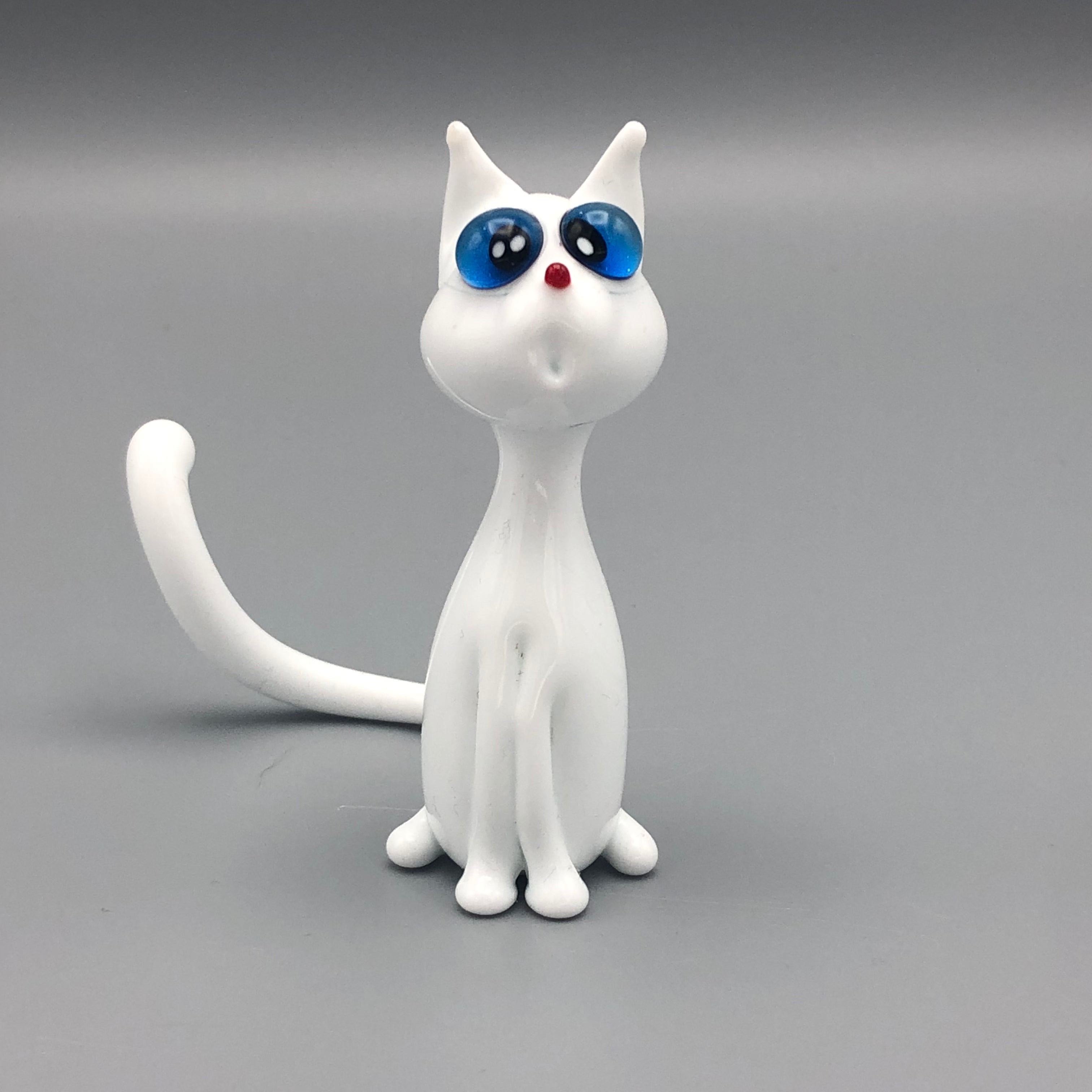 Figura de Cristal Gato Negro