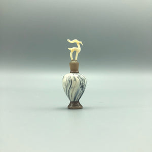 Miniatura de Cristal Jarrón Antílope