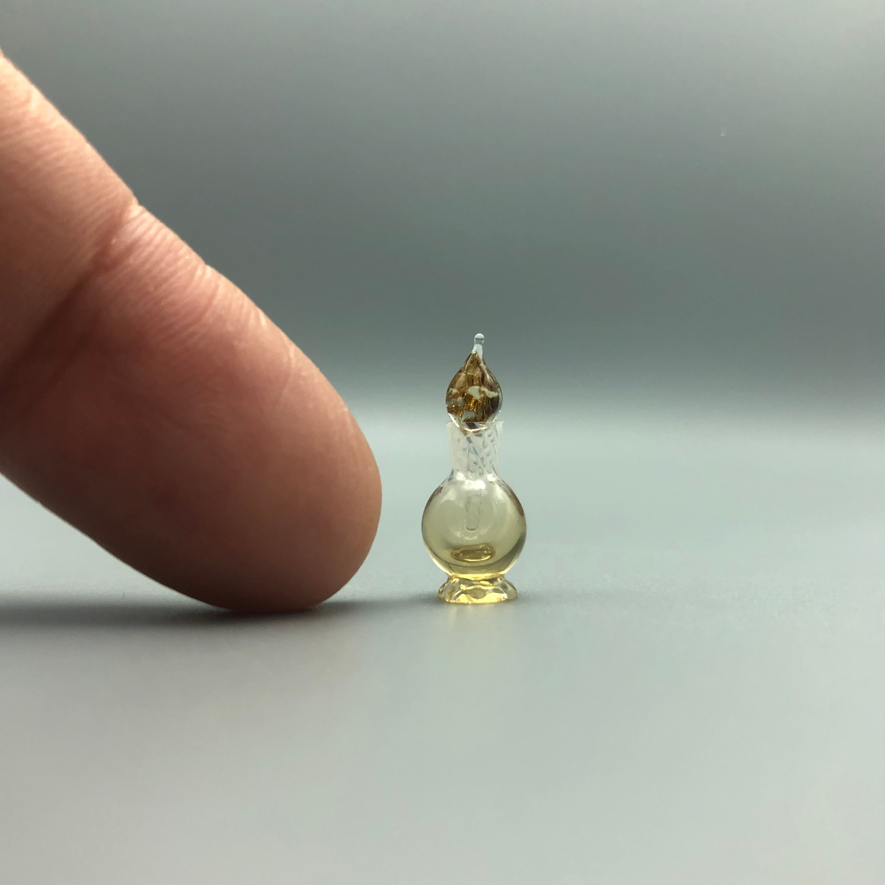 Miniatura de Cristal Bote de Perfume