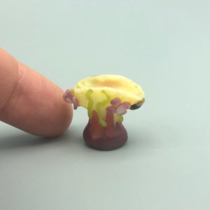 Miniatura de Cristal Compotera Patê de Verre