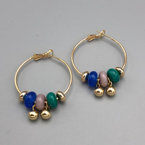 Pendientes Aro L en varios colores