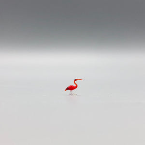 Miniatura de Cristal Ibis Escarlata